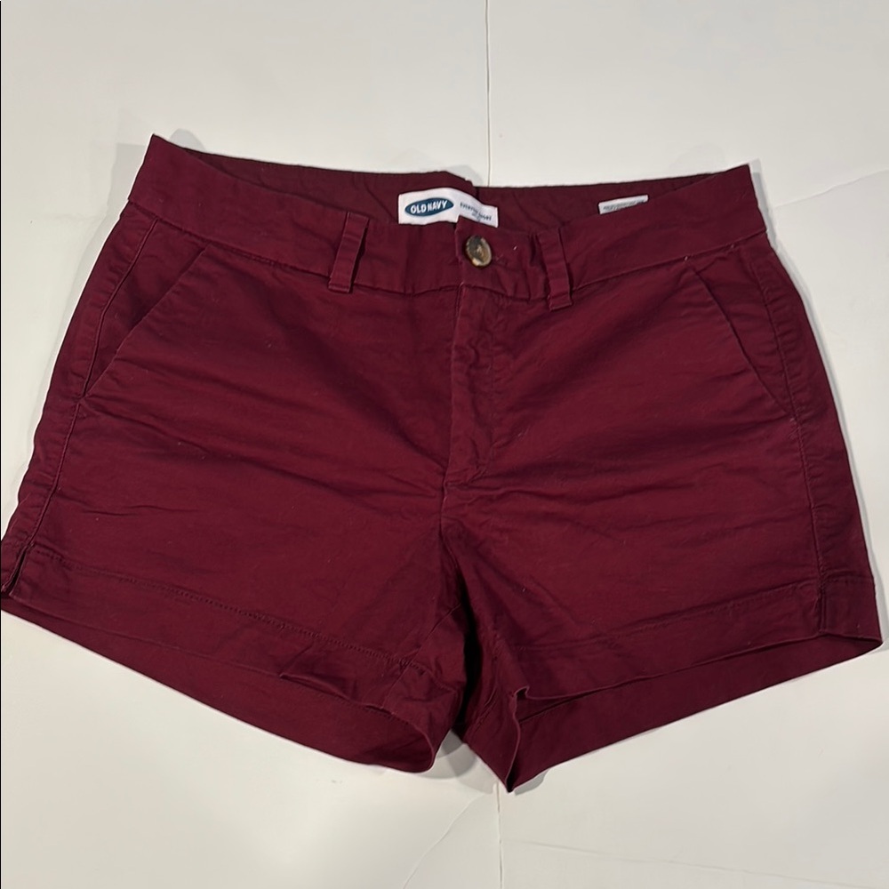 Old Navy Women's Burgundy Shorts
